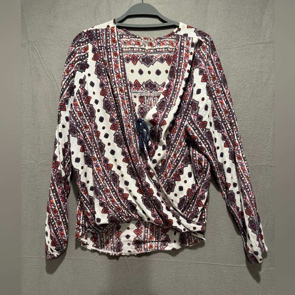 Hollister Multicolor Patterned Blouse